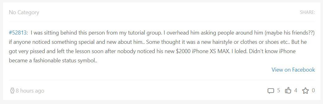 52813 Facebook Comment iPhone