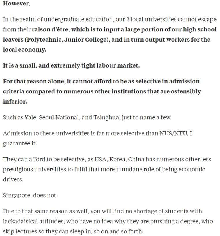 Hard Truth NTU NUS