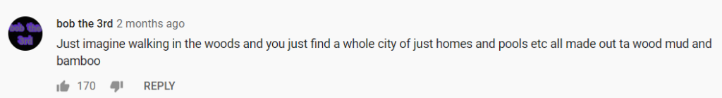 Tube Unique Wilderness Comment 1