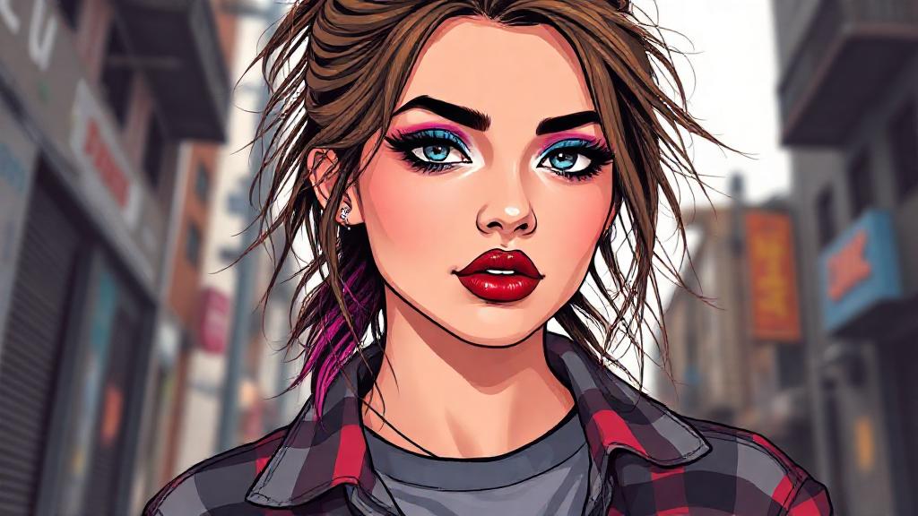 Grunge Makeup As A Statement Against Traditional Beauty Standards And Trends